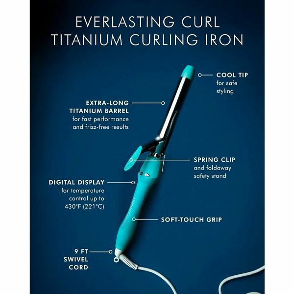 MOROCCANOIL TITANIUM CURLING IRON 